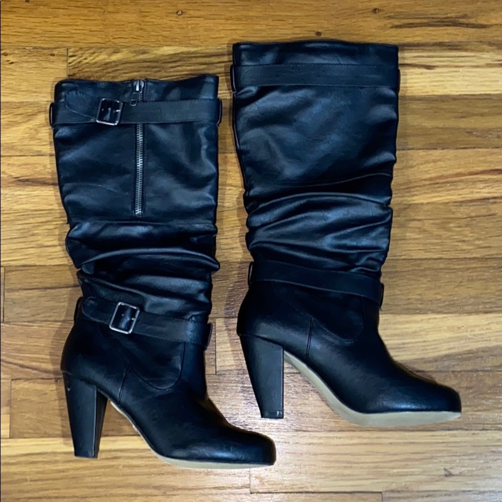 Black boots